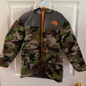 Kids reversable North Face jacket